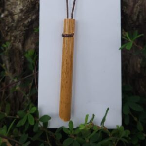 Bamboo Anxiety Breathing Necklace